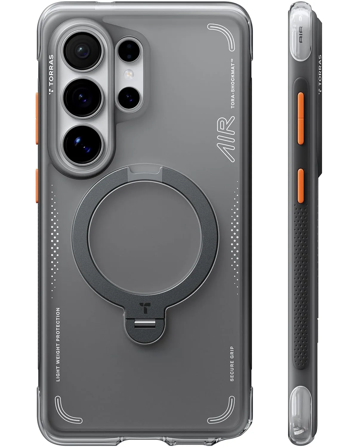 TORRAS Ostand Q3 Air Original for S26 Ultra Case, 360° Magnetic Stand
